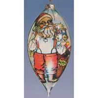 Santa's Workshop - Figi Inside Art Ornaments tr-sa-10076