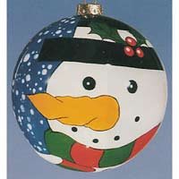 Happy Snowman - Figi Inside Art Ornaments tr-sd-96065