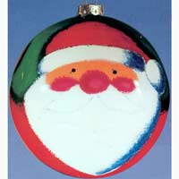 Hooray Santa - Figi Inside Art Ornaments tr-sz-71100