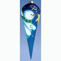 Snowman Angel - Figi Inside Art Ornaments tr-sz-71110