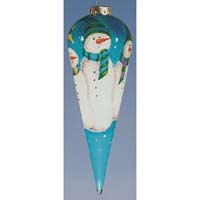 Three Jolly Snowmen - Figi Inside Art Ornaments tr-sz-71792