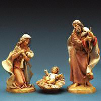 3 Piece Set of Holy Family Figures - Fontanini 71811