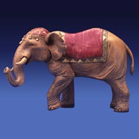 Elephant with Blanket - Fontanini 72525