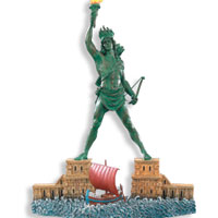 Colossus of Rhodes, Greece - Harbour Lights HL661