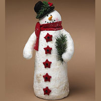 Small Bushels of Fun Snowman - Boyds Home 86509