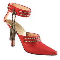 Lady in Red - Just the Right Shoe 25313