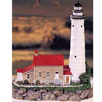 Cana Island, WI - Lefton Lighthouses 08678