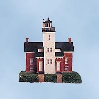 Forty Mile Point, MI - Lefton Lighthouses 13617