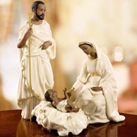 Oh Holy Night, The Lenox Ebony Nativity - Lenox Classics 6333694