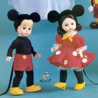 Mickey Mouse & Minnie Mouse Set - Madame Alexander 31641