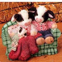 Time For A Christmas Cuddle - Mary's Moo Moos 548804