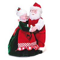 Really Dancing Santa - Mr. Christmas Gold Label Music Boxes 78121