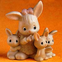 Some Bunny's Sleeping - Lg Nativity Addition - Precious Moments 115274