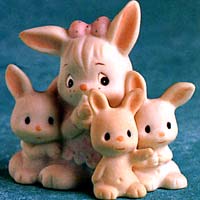 Some Bunny's Sleeping - Mini Nativity Addition - Precious Moments 522996