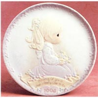 Thinking Of You Is What I Really Like To Do - '94 Mother's Day Plate - Precious Moments 531766