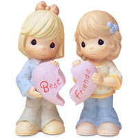 Best Friends Share The Same Heart - Precious Moments 890987