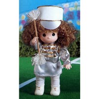 Drum Majorette Doll - Precious Moments Co. Dolls 1379