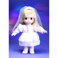 Christina (Communion blonde) - Precious Moments Co. Dolls 1490