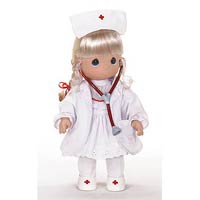 Loving Touch Nurse - Blonde - Precious Moments Co. Dolls 4279