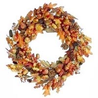 Acorn Oak Wreath - Roman, Inc. Gifts 25047