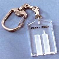 World Trade Center Memorial Keychain - Roman, Inc. Gifts 41906