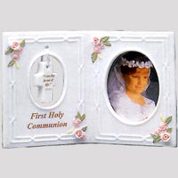 Girl's Communion Picture Frame - Roman, Inc. Gifts 45099