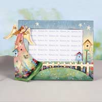 Tin Works Watercolor Garden Photo Frame - Roman, Inc. Gifts 49338