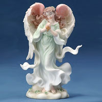 Mary - Angel with Cross - Seraphim Classics 82613