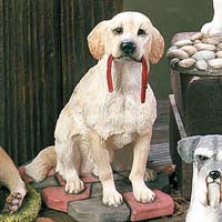 Golden Retriever Sitting - Sherratt & Simpson 89029