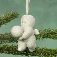 Ready, Set...! Miniature Ornament - Snowbabies 69519