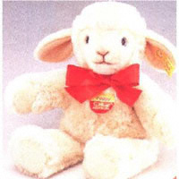 Wool-White Poppy Lamb - Steiff Bears EAN 124174