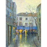 Montmartre Canvas, A/P -18x24 - Thomas Kinkade Art 41123-1824AP