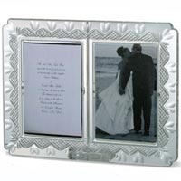 Wedding Announcement Frame - Waterford Crystal 128901