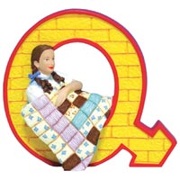 Wizard of Oz - Letter Q Figurine - Westland Giftware 17017